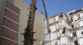 Demoloción con carácter de urgencia de bloque residencial de 11 plantas 3